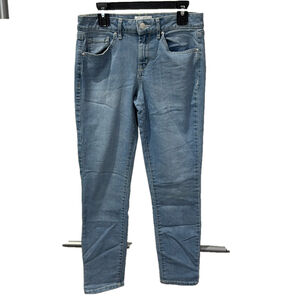 Jessica Simpson Rolled Crop Skinny‎ Light Wash Jeans Size 4/27